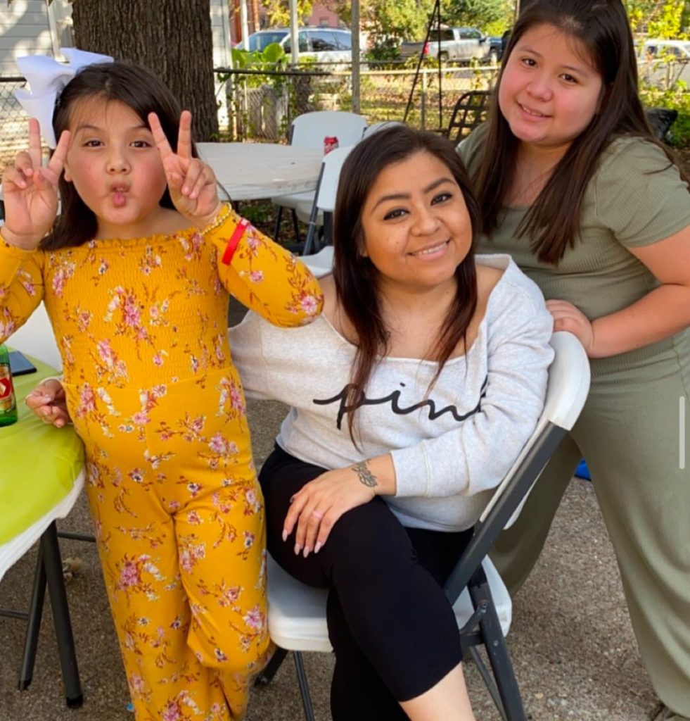 Family Life – Her Daughters Hailey and Evie