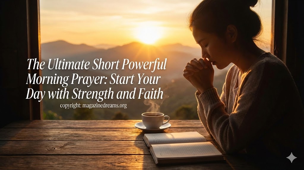The Ultimate Short Powerful Morning Prayer Start Your Day with Strength and Faith