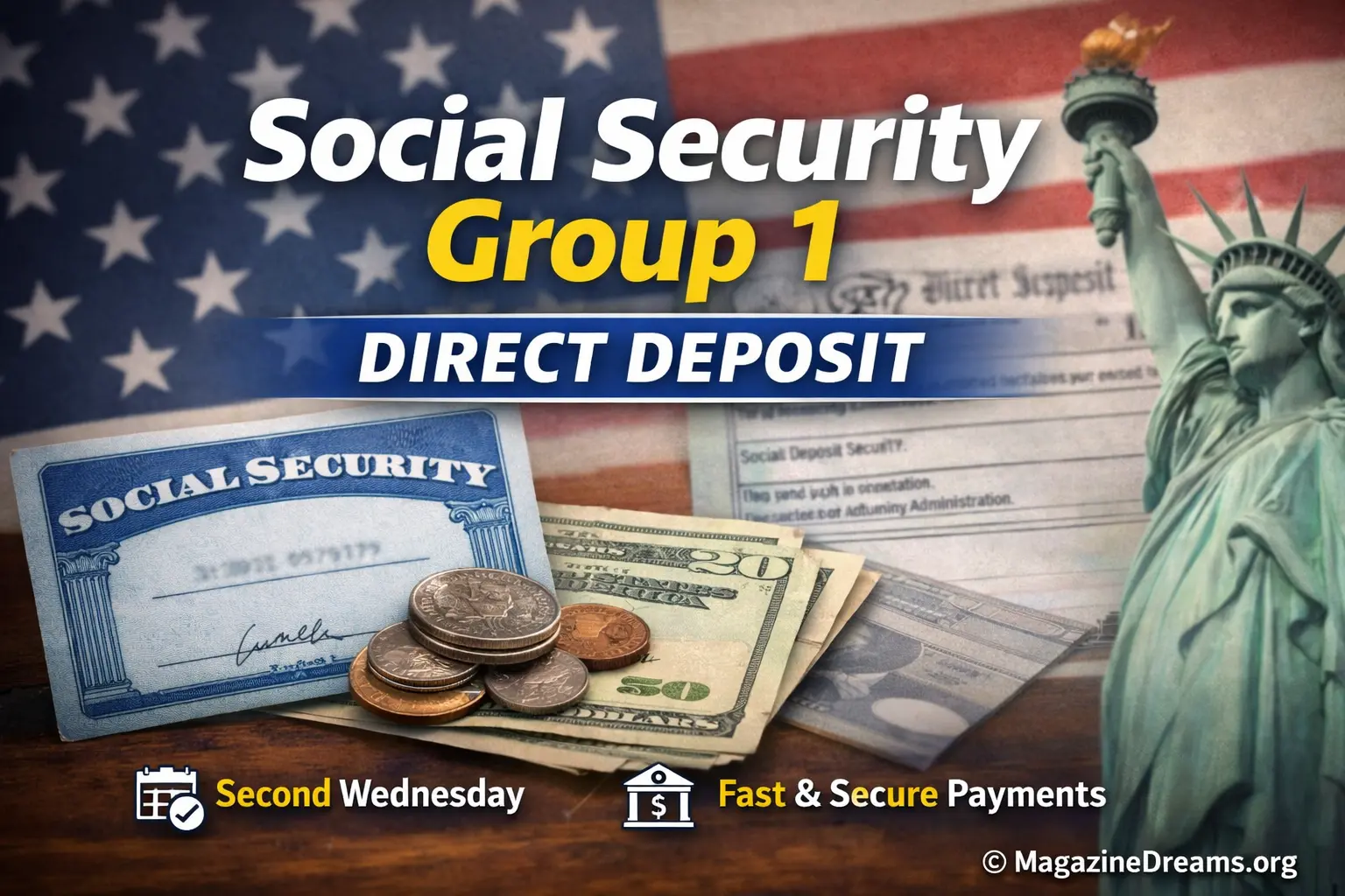 Social Security Group 1 Direct Deposit
