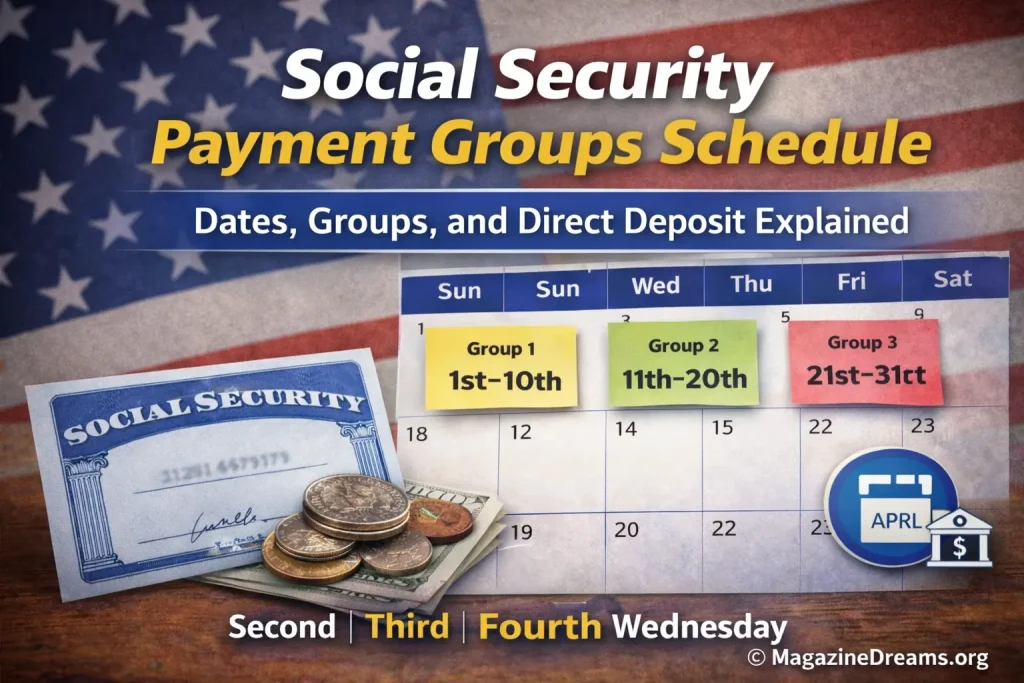 Social Security Payment Groups Schedule