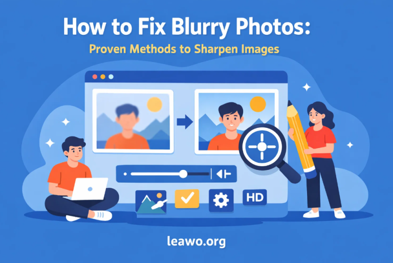 How to Fix Blurry Photos: Proven Methods to Sharpen Images